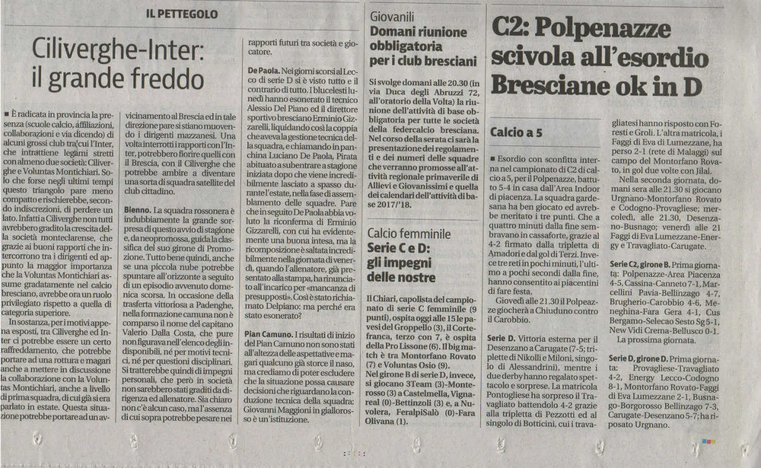 giornaledb01 Giornale di Brescia 01