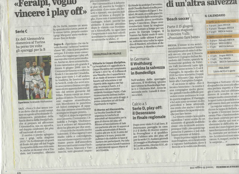 giornaledb11 Giornale di Brescia 09